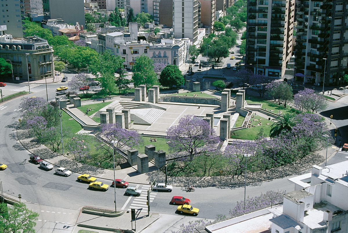 Plaza España Córdoba vista desde altura